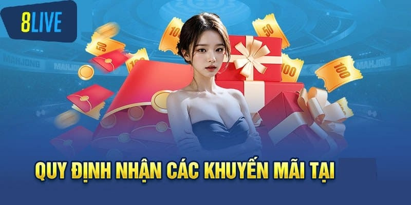 Điều khoản sử dụng khuyến mãi 8Live